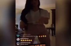 Amelia Alcantara desnuda en un live de instagram xxx
